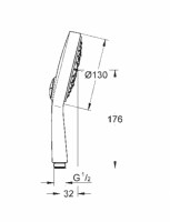 GROHE POWER&SOUL TELEDUCHA
